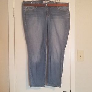 Torrid Jeans, Light Boyfriend Skinny Ankle, 16R